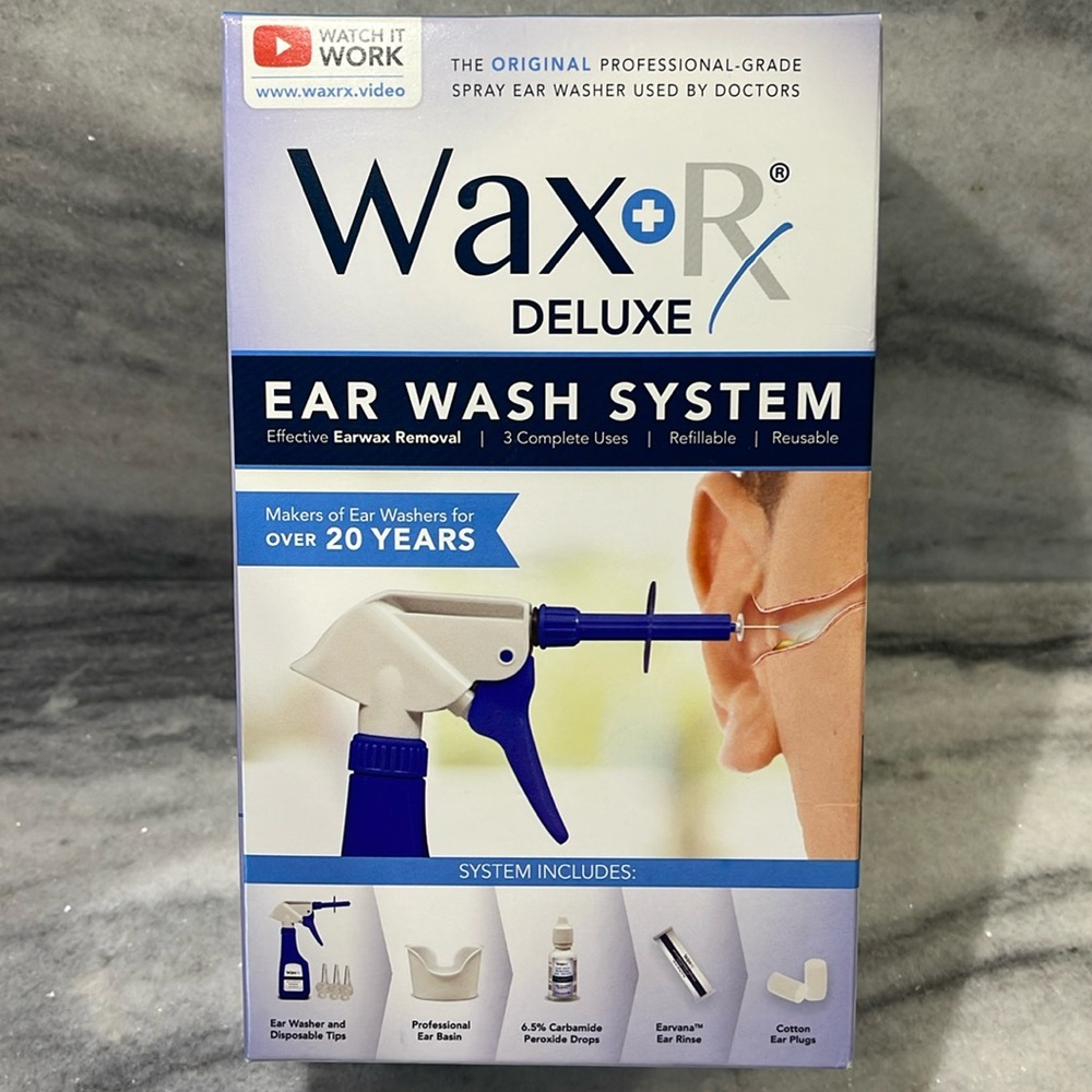 Wax-Rx Ear Wash System - Earwax Removal